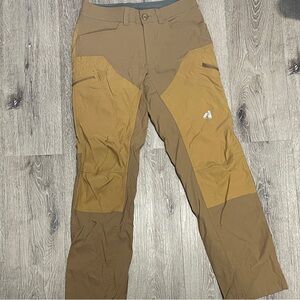 EB FIRSTASCENT Men's Brown Hiking Pants